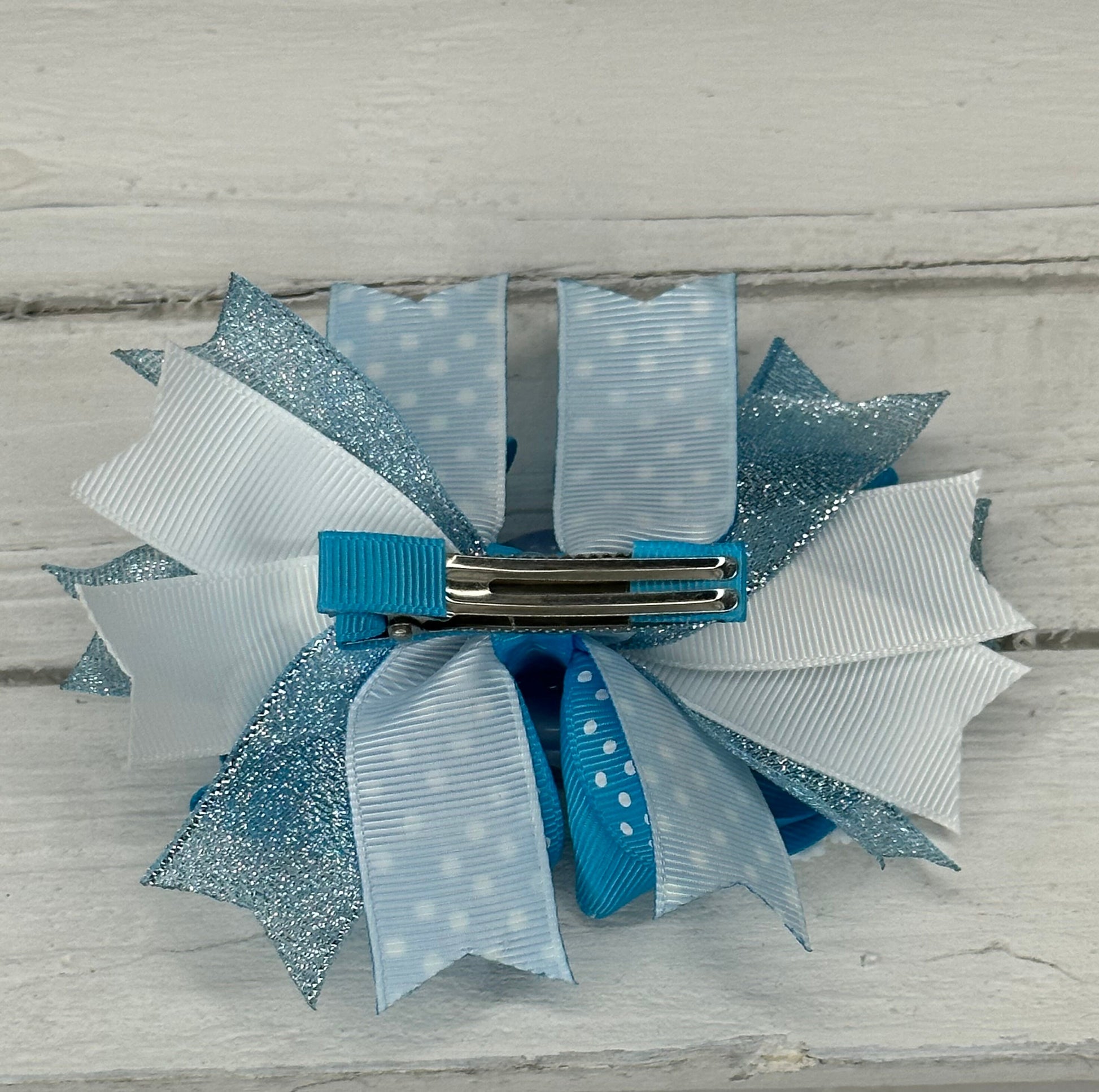 Frozen Elsa boutique Hair Bow