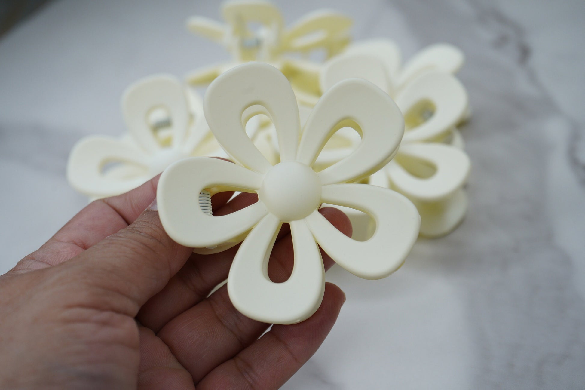 Flower Korean style Hair claw