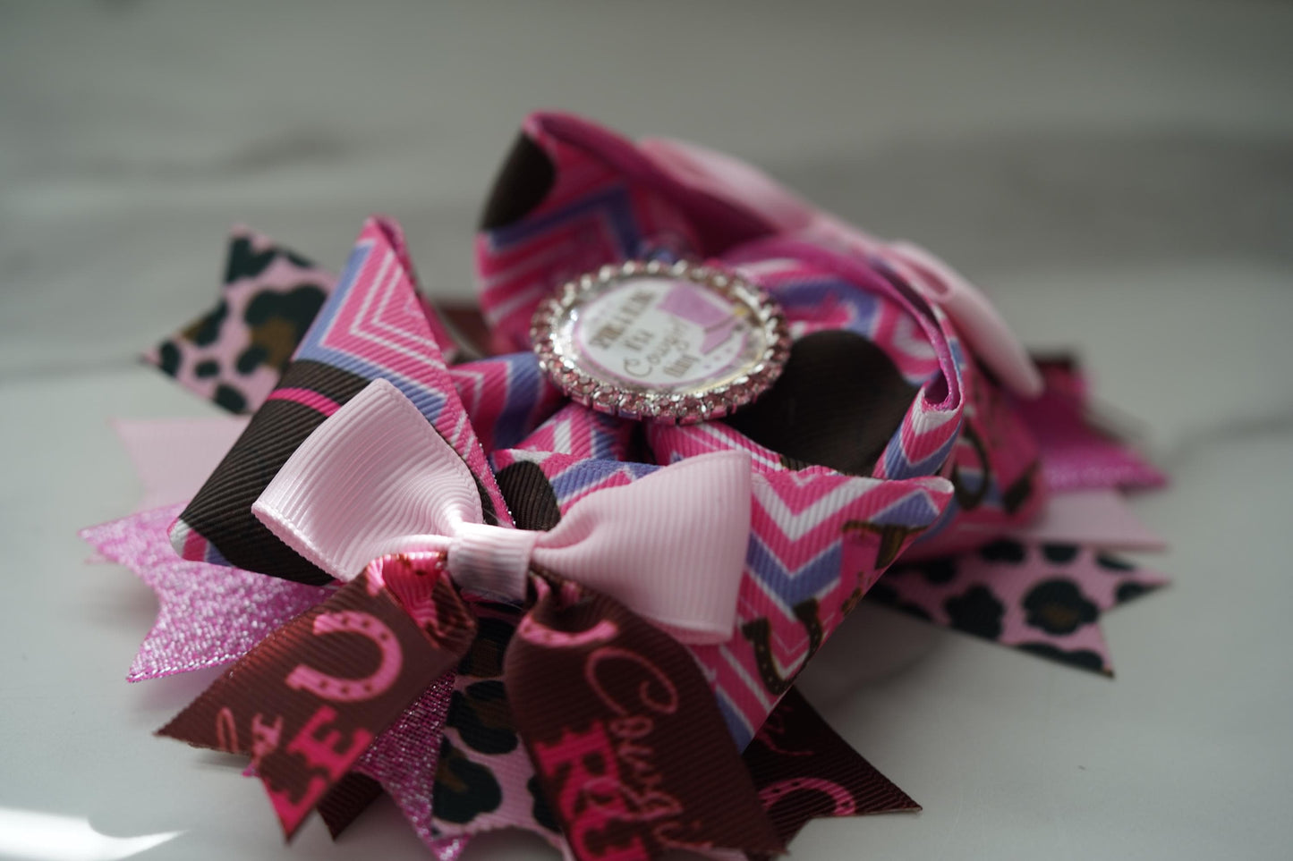 cowgirl boutique hair bow