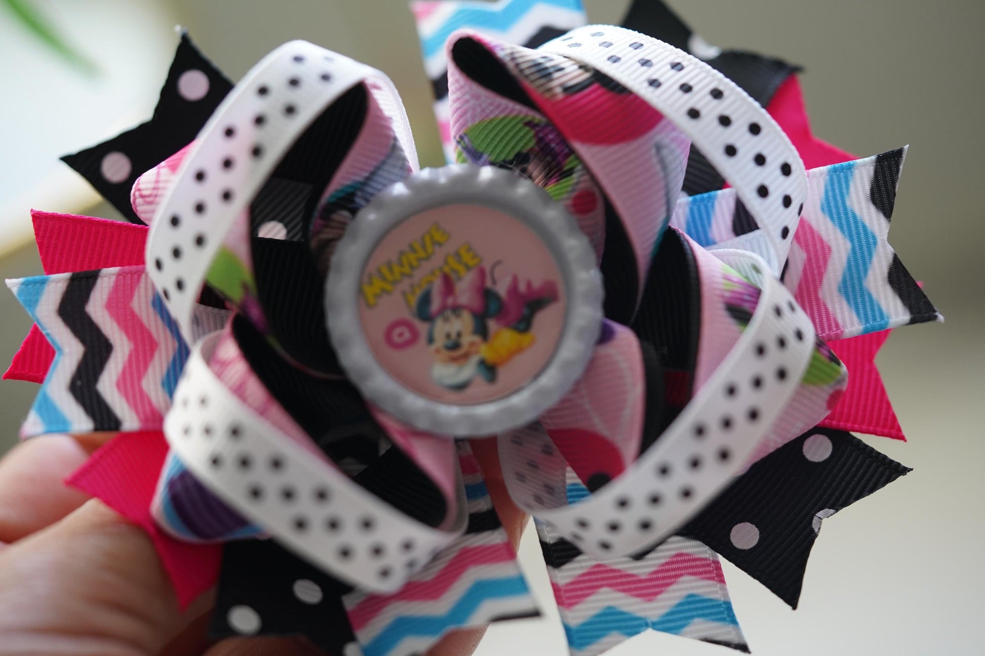 inspired mouse boutique hair bow