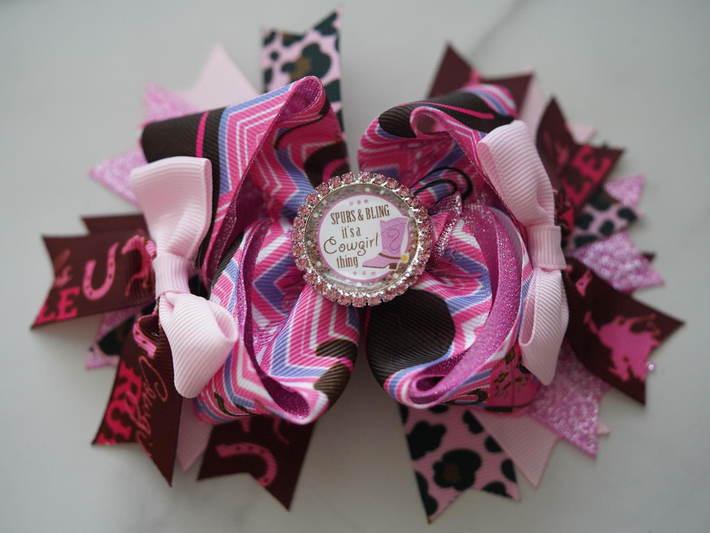 cowgirl boutique hair bow