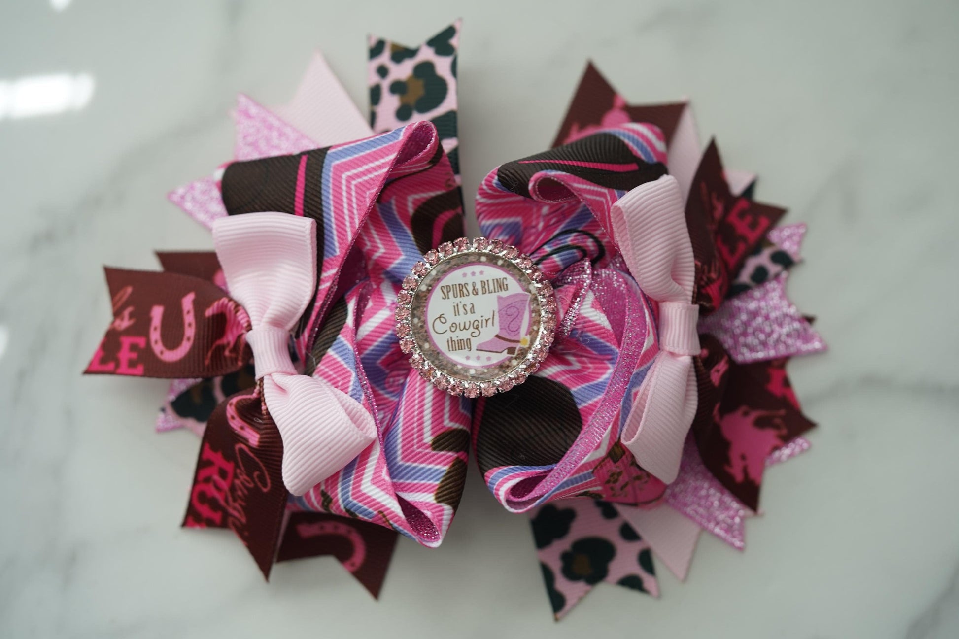 cowgirl boutique hair bow